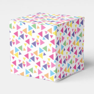 illusima Kleine Regenbogen-Dreiecke-Geschenkbox Geschenkschachtel