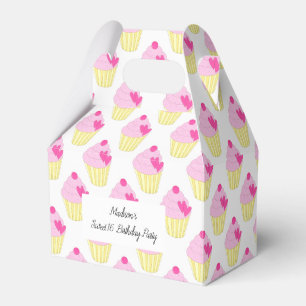 illusima Pink Frosting Cupcakes Sweet 16 Geschenkschachtel