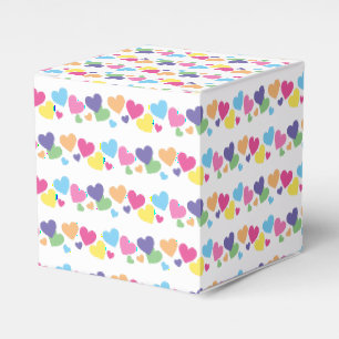 illusima Regenbogen Kleine Herzen Muster Party Geschenkschachtel