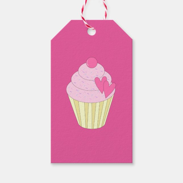 illusima Rosa Geschenkanhänger (Vorderseite)