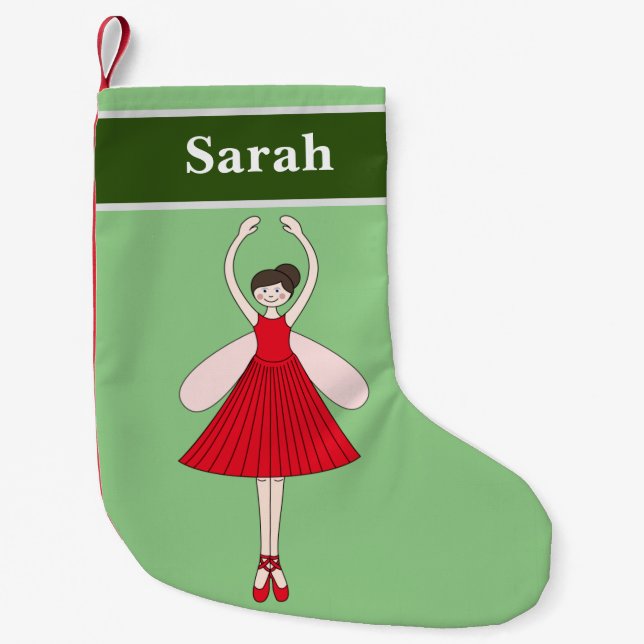 illusima Sarah Ballerina Weihnachtsspezial Kleiner Weihnachtsstrumpf (Vorderseite)