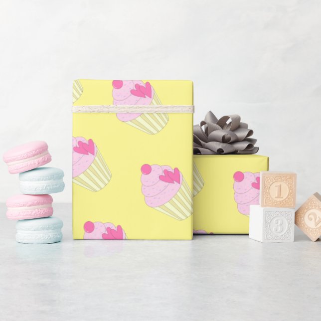 illusima Yellow Gift Geschenkpapier (Babyparty)