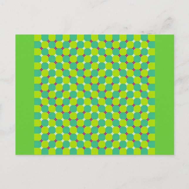 Illusion-11 Postkarte (Vorderseite)