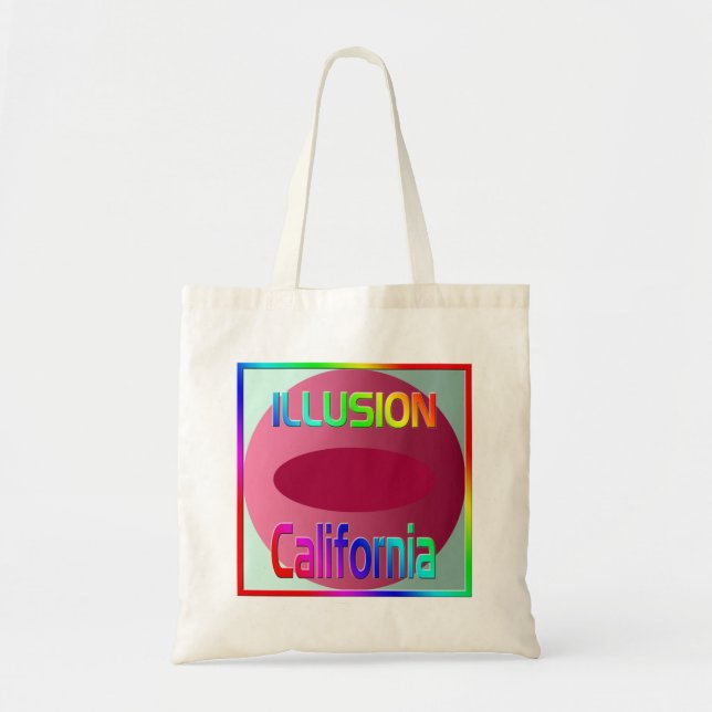 "ILLUSION California" Tasche! Tragetasche (Vorne)
