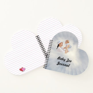 Illusion des Sun Background Baby Notizbuch