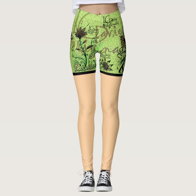 Illusion LCDavies-Leggings Leggings (Vorderseite)