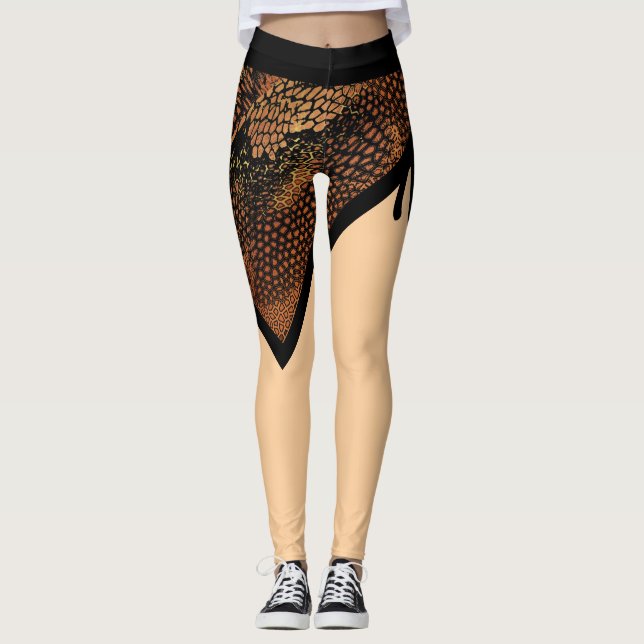 Illusion-Leggings Leggings (Vorderseite)