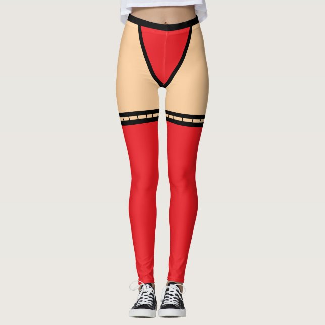 Illusion-Leggings Leggings (Vorderseite)