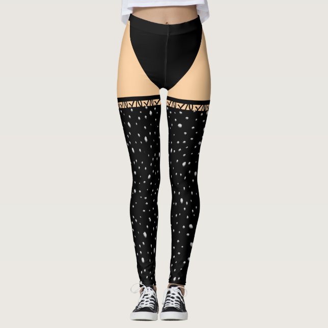 Illusion-Leggings Leggings (Vorderseite)