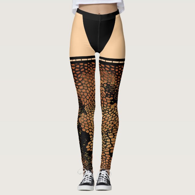 Illusion-Leggings Leggings (Vorderseite)