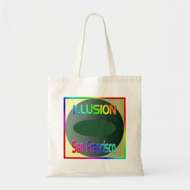 "ILLUSION San Francisco" Tasche! Tragetasche (Vorne)