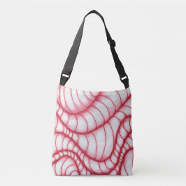 Illusion Worms Crossbody Bag Tragetaschen Mit Langen Trägern