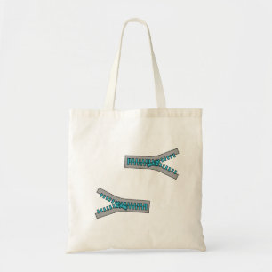 Illusion Zip Design Totbeutel Tragetasche