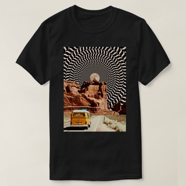 Illusionäre Reise T-Shirt (Design vorne)