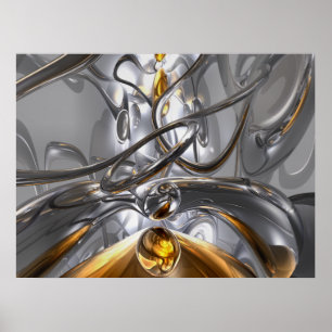 Illusions-abstraktes Plakat