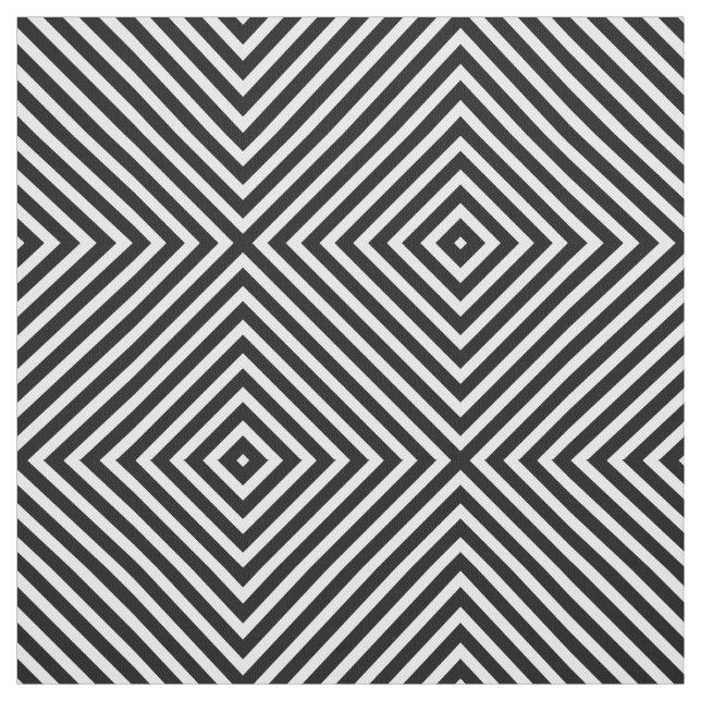 Illusions-Streifen-geometrisches Muster Stoff (Muster)