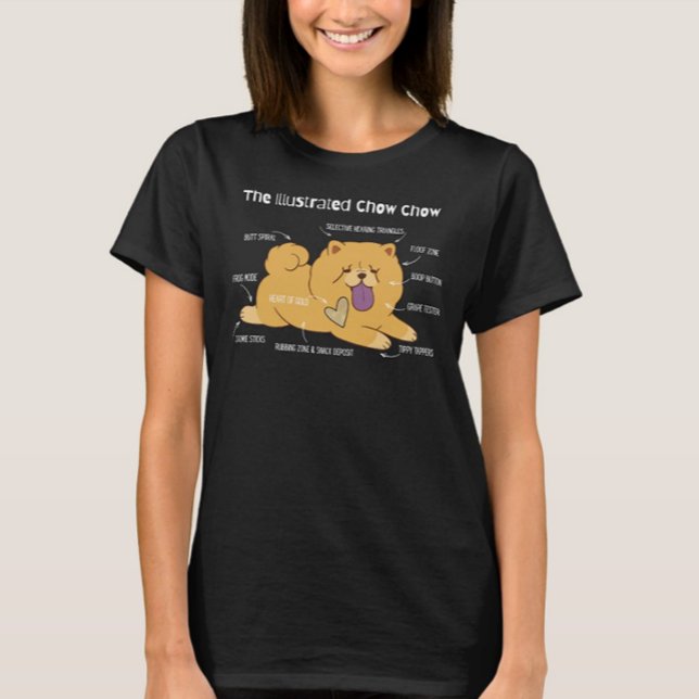 ILLUSTRATED CHOW T-Shirt (Von Creator hochgeladen)