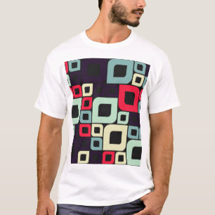Illustration abstrakter Geometrie, computergestütz T-Shirt