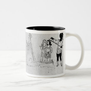 Illustration Andronicus, durch William Zweifarbige Tasse
