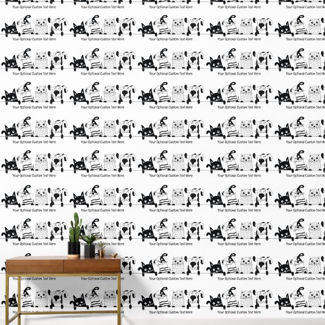 Illustration benutzerdefinierter Textnachrichten Tapete (Korridor)