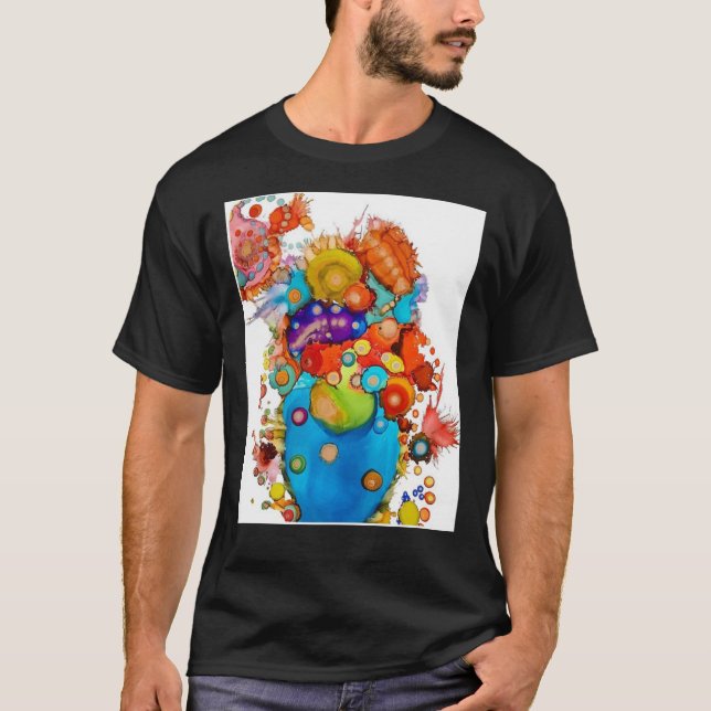 illustration by hunter biden Poster Classic T-Shir T-Shirt (Vorderseite)