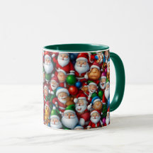 Illustration Cartoon Weihnachtsfeiertage Tasse