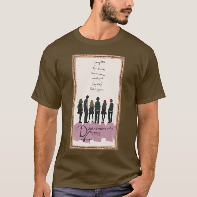 Illustration der Armee von Dumbledore T-Shirt (Vorderseite)