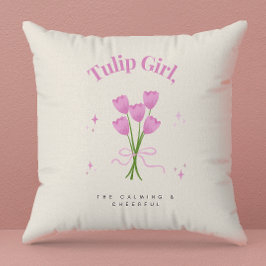 Illustration der Blume Aquarellpinke Kissen