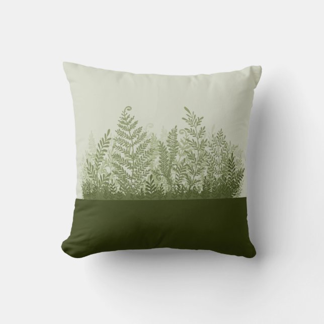 Illustration der botanischen Pflanze Kissen (Vorderseite)