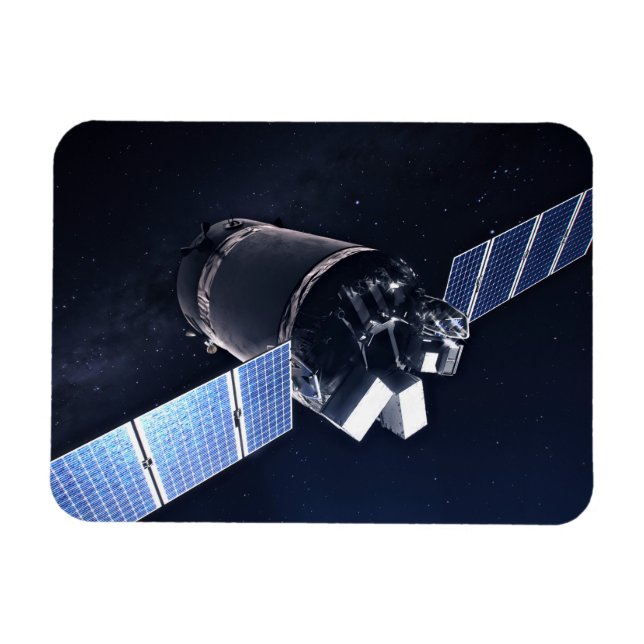 Illustration der Dragon XL-Raumsonde. Magnet (Horizontal)