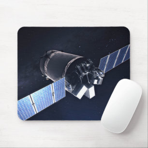 Illustration der Dragon XL-Raumsonde. Mousepad