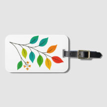 Illustration der farbenfrohen linken Zweigstelle