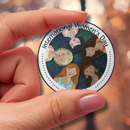 Illustration der Frauen anlässlich des Diversity I Button
