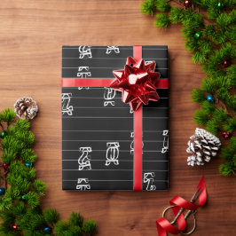 Illustration der Ge'ez-Zahlen – Traditionelles Äth Geschenkpapier