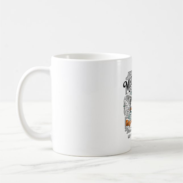 Illustration der High Level Bridge in Lethbridge,  Kaffeetasse (Links)