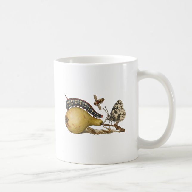 Illustration der Schmetterlingsbeere Tasse (Rechts)