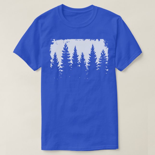 Illustration der Silhouette T-Shirt (Design vorne)