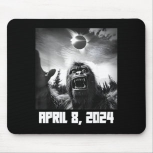 Illustration der totalen Sonnenfinsternis am 8. Ap Mousepad