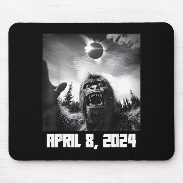 Illustration der totalen Sonnenfinsternis am 8. Ap Mousepad (Vorne)