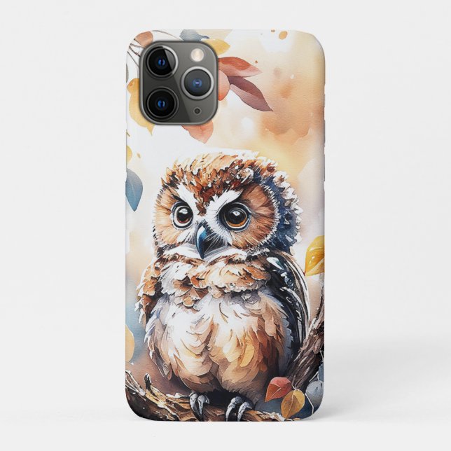 Illustration der Wasserfarbe im Herbst Case-Mate iPhone Hülle (Rückseite)