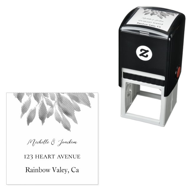 Illustration der Wasserfarben Permastempel (Beispiel)