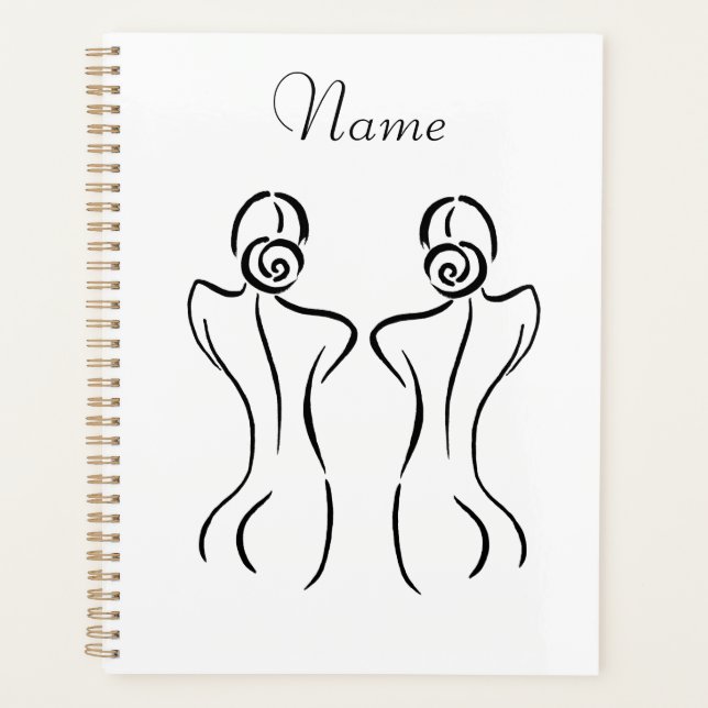 Illustration der weiblichen Kunst Thunder_Cove Planer (Vorderseite)