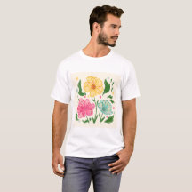 Illustration der Whimsikfarben-Blume - HandZeichn