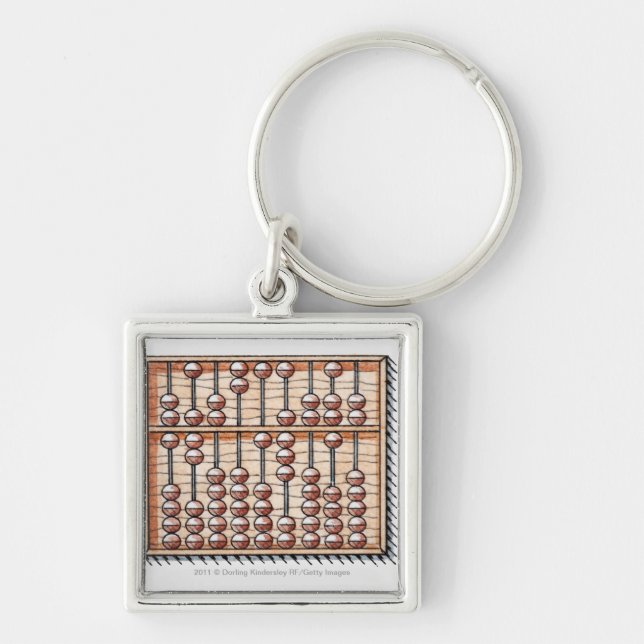 Illustration des Abakusses Schlüsselanhänger (Vorne)