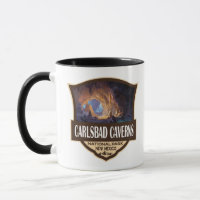 Illustration des Carlsbad Caverns National Park im