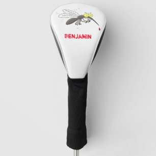 Illustration des Cartoon von Moskitos Golf Headcover