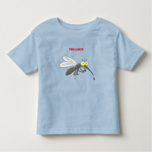 Illustration des Cartoon von Moskitos Kleinkind T-shirt