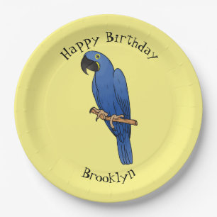 Illustration des Cartoon von Riesenvögeln Pappteller