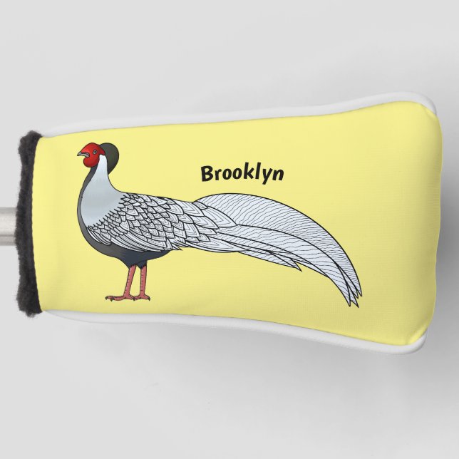 Illustration des Cartoon von Vögeln Golf Headcover (Vorderseite)