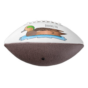 Illustration des Cartoon von Wildvögeln Football